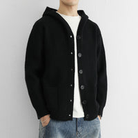 Korean-style Solid Color Trendy Casual Hooded Sweater