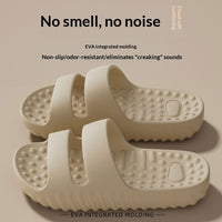 Thick-soled Massage Slippers Indoor Home Use Non-slip And Quiet EVA Material Deodorizing