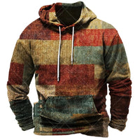 Spring And Autumn New Color Printed Hoodie