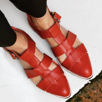 Casual Solid Color Sandals For Women