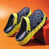 Hole Shoes Men's Outerwear Non-slip Wear-resistant Slippers