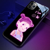 Creative Printing Colored Light Phone Case