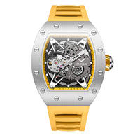 Men's Silicone Band Fashion Sports Automatic Mechanical Watch