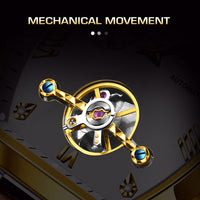 Men's Tourbillon Mechanical Watch Multifunctional Waterproof