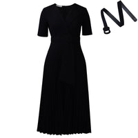 Women's Plus-Size High-Waisted African Dress