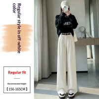 High-end Wool Suit Pants For Women In Autumn And Winter