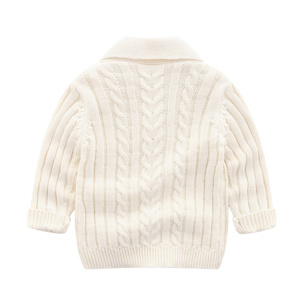 Baby Simple Sweater Knitted Cardigan Coat