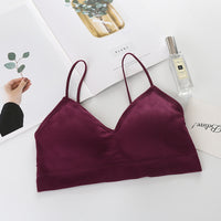 Little Bear Beauty Back Strap Wrapped Chest Tube Top Girl Without Steel