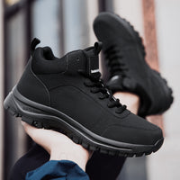 Plus Size Autumn And Winter New Leather Casual Sneaker
