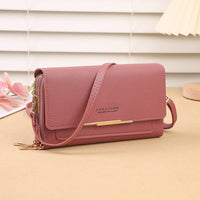 Multi-functional Crossbody Bag Mid-length Clutch And Coin Purse