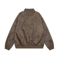 American Retro Workwear Baseball Uniform Jacket Men