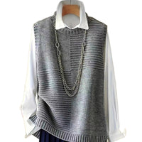 Womens Elegant Sleeveless Knitted Vest Top