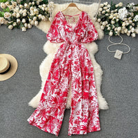 Lady Temperament Casual Wide Leg Jumpsuit