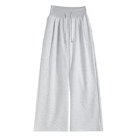 Draped Lightweight Casual Wide-leg Pants In An American Retro Style