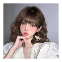 Street-style Instagram Sequin Shimmer V-shaped Ear Hook Earrings Jewelry