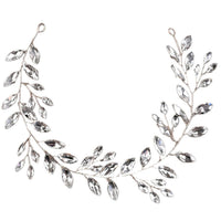 Horse Eye Silver Flexible Chain Headband Headwear Wedding