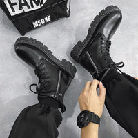 Martin Boots Men's British Style Side Zipper