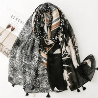 Creative Chinese Style Cotton And Linen Scarf