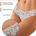 Womens Cotton Mid To Low Rise Briefs Comfortable Breathable And Made With A Triangular Cut