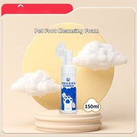 Pet Foot Cleaning Foam Dogs And Cats Dog Paw Cleaning Foot Washing Brush
