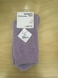 Autumn And Winter Rabbit Fur Socks For Women