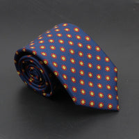 Super Soft Bohemian Silk Ties Men's Fashion 75mm Necktie