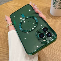 Electroplating Of Mobile Phone Case With Built-in Lens Film