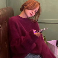 Chic High-grade Lazy Soft Glutinous Top