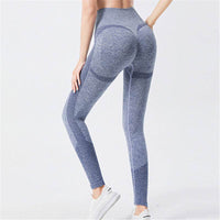 Women's High Waisted Leggings Are Breathable Elastic Shaping And Suitable For Running Yoga And Exercise