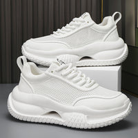 Men's New Summer Platform Mesh Surface Breathable Sports Casual Shoes