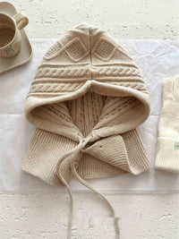 Female Casual Woolen Yarn Knitted Hat
